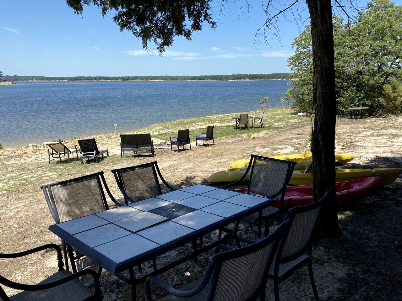 Luxury Glamping Cabin with Waterfront Access near Lake Texoma, Oklahoma