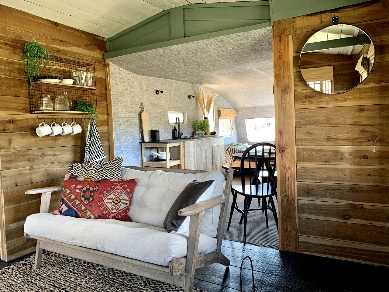 Cozy Unique Cabin-Caravan Hybrid Surrounded by Nature for a Peaceful Glamping Getaway near Lauder, Scotland