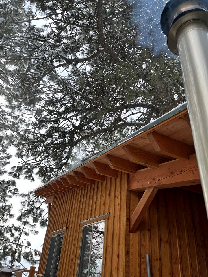 Incredible Timber Tree House with Wood-Fired Hot Tub Nestled in the Trees for a Unique Romantic Getaway in Moscow, Idaho