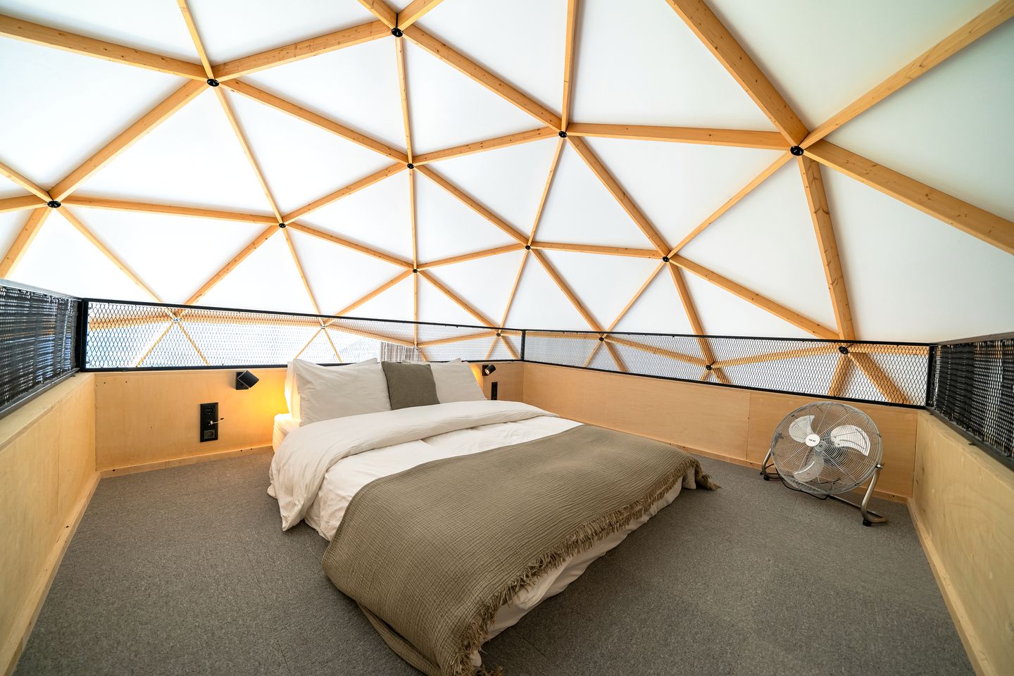 Incredible Geodesic Dome at the Base of the Taurus Mountains near Antalya, Turkey