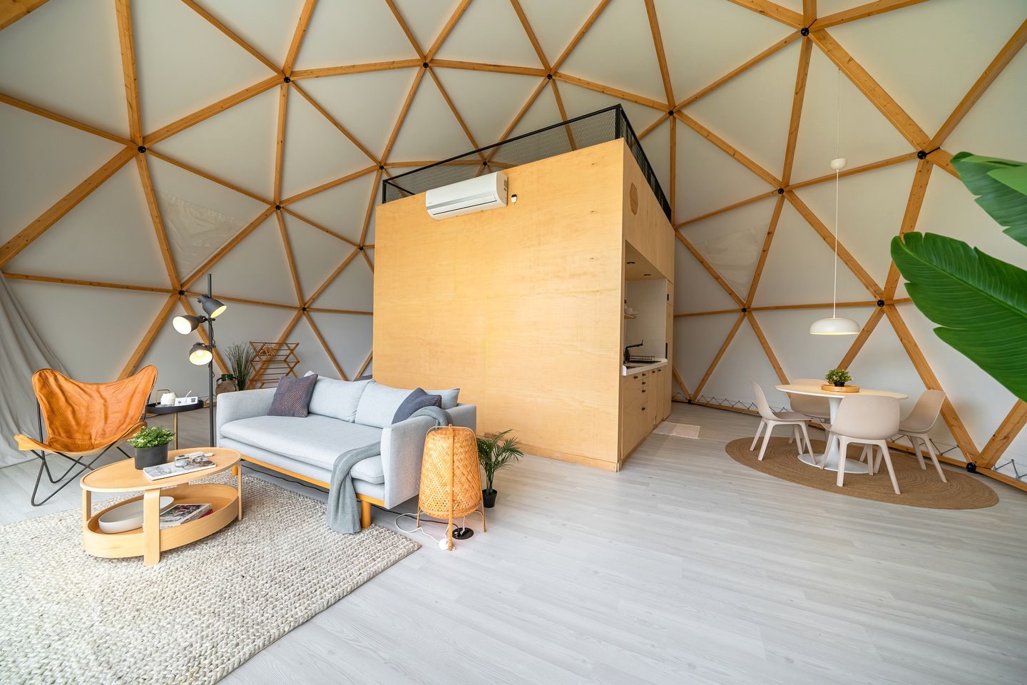 Incredible Geodesic Dome at the Base of the Taurus Mountains near Antalya, Turkey