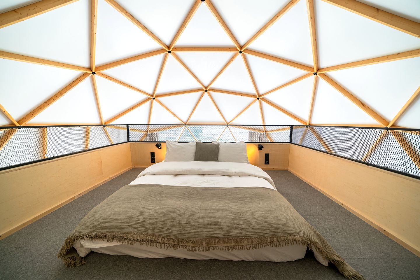 Incredible Geodesic Dome at the Base of the Taurus Mountains near Antalya, Turkey