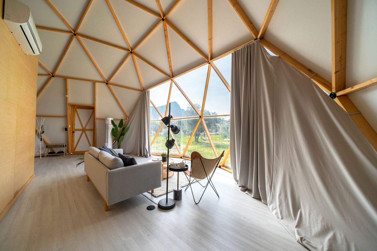 Incredible Geodesic Dome at the Base of the Taurus Mountains near Antalya, Turkey