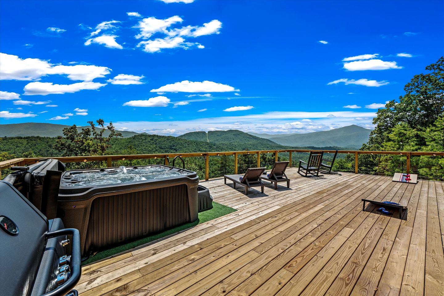 Modern A-Frame Cabin with Breathtaking Views of the Smoky Mountains, Perfect for Families or Groups