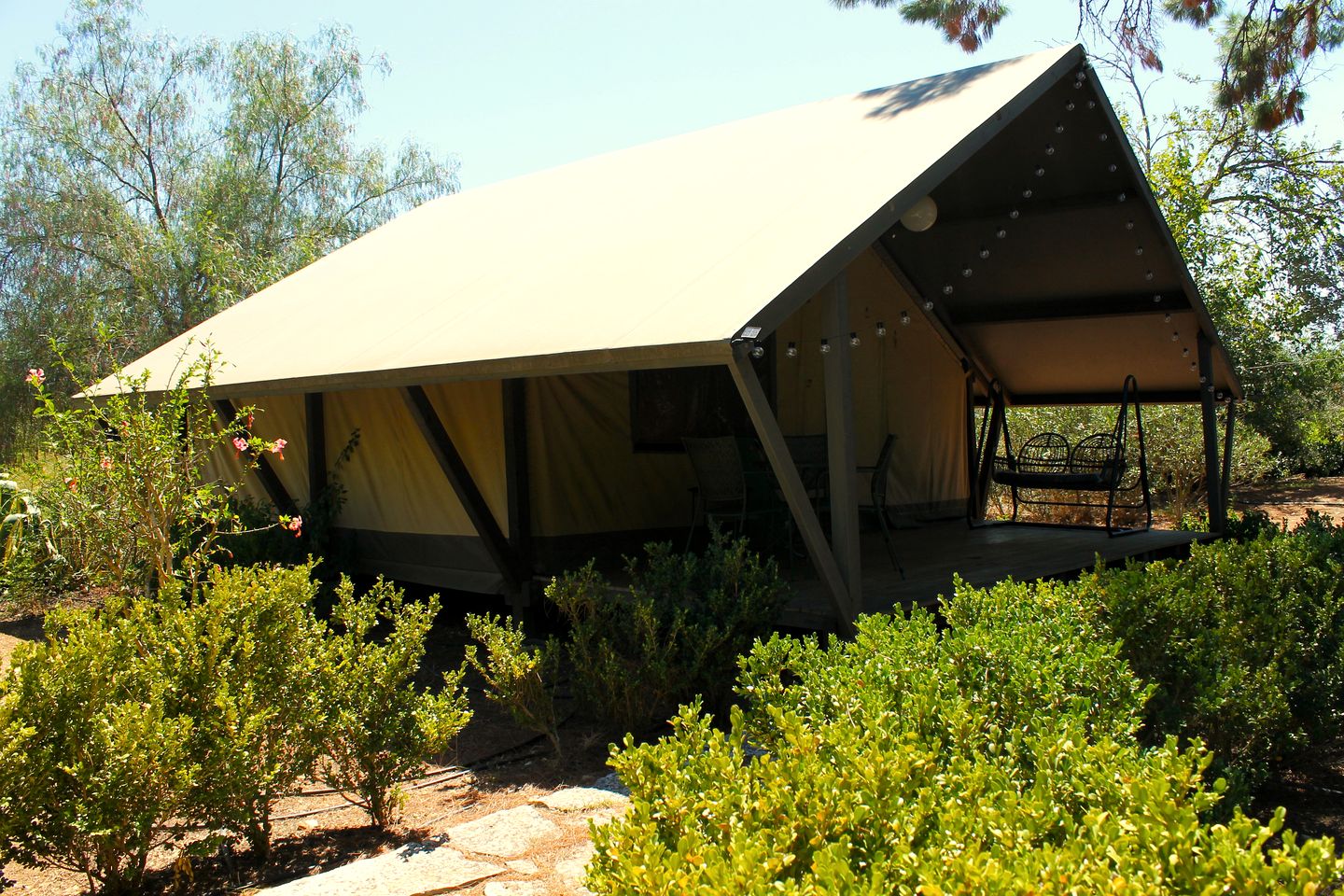 Luxurious Safari Tent on an Incredible Farmhouse Property for a Relaxing Glamping Getaway in Trapani, Italy