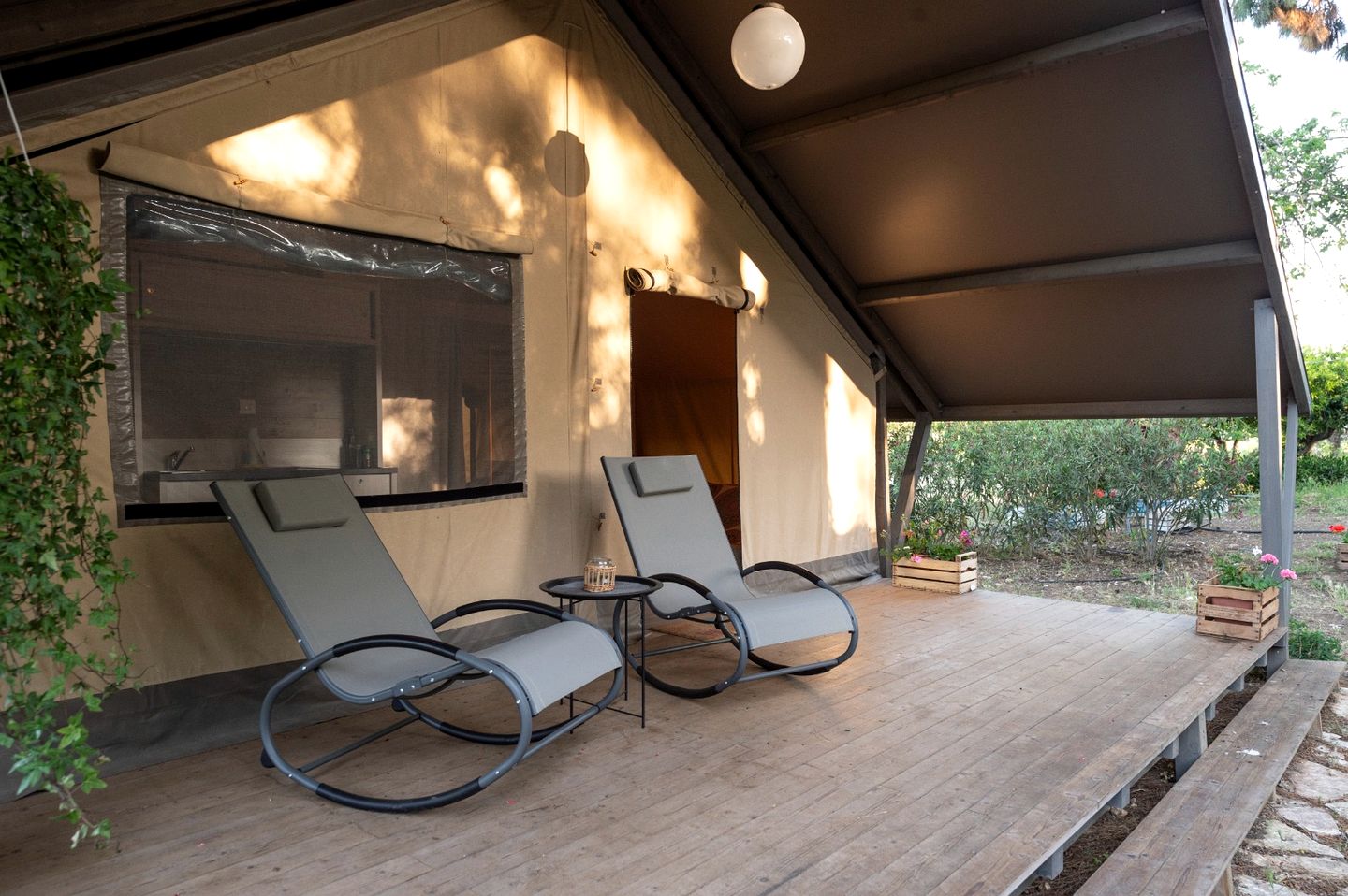 Luxurious Safari Tent on an Incredible Farmhouse Property for a Relaxing Glamping Getaway in Trapani, Italy