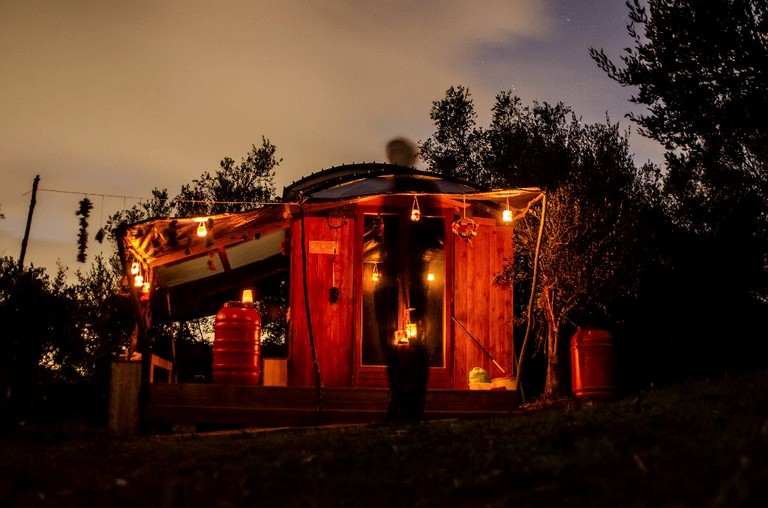 Quaint Tiny House for an Off-Grid Glamping Getaway Surrounded by Nature near Ostuni, Italy