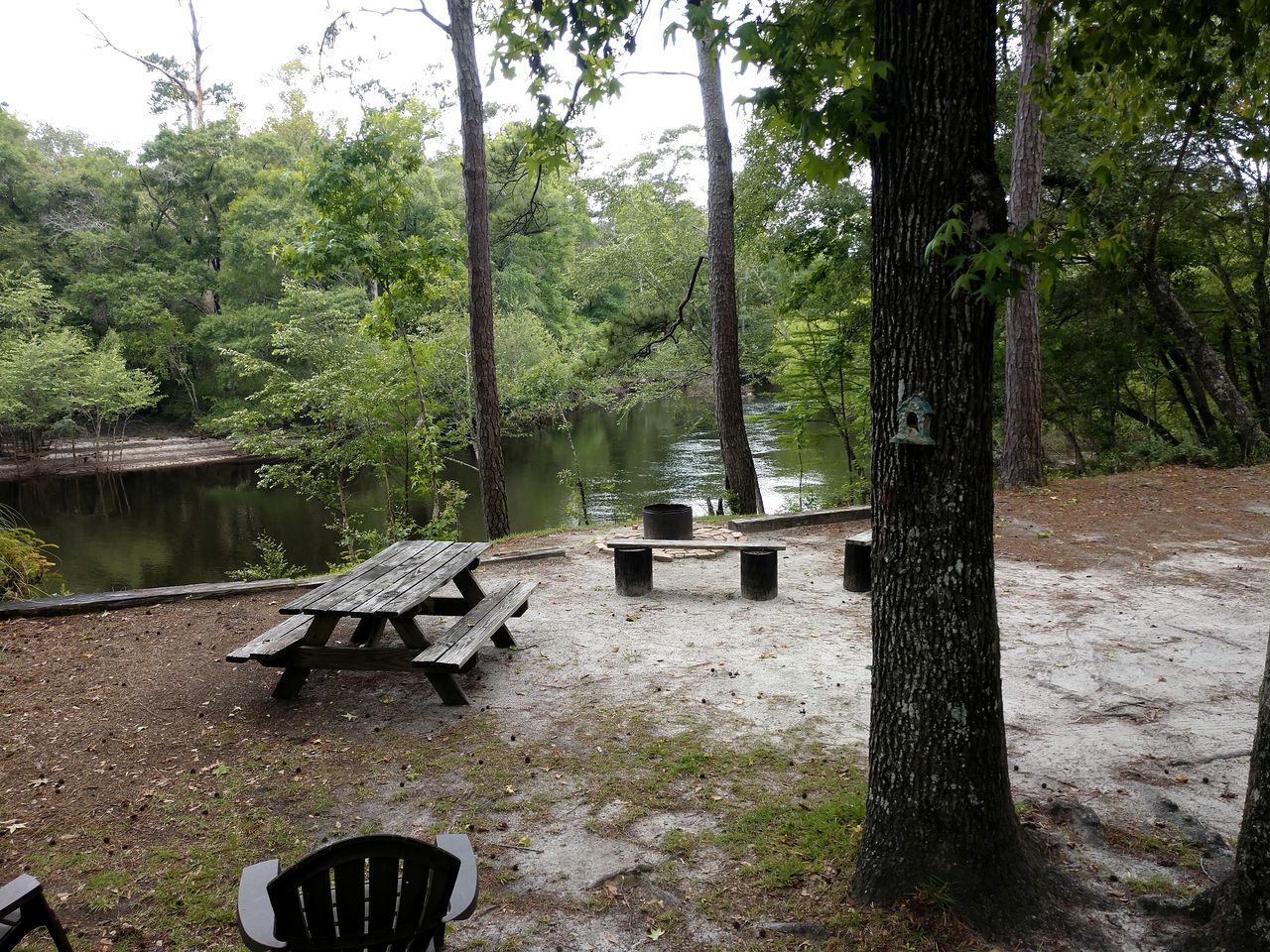 Peaceful Riverfront Manufactured Home with Fireplace on the Great Satilla River near Woodbine, Georgia