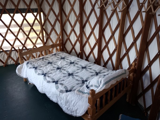 Yurts (United States of America, Ketchikan, Alaska)