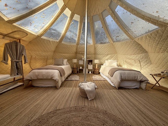 Bell Tents (New Zealand, Lochiel, South Island)