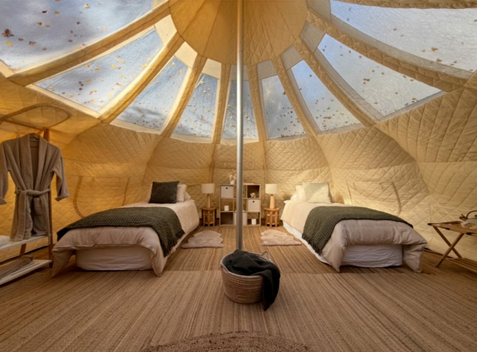Bell Tents (New Zealand, Lochiel, South Island)