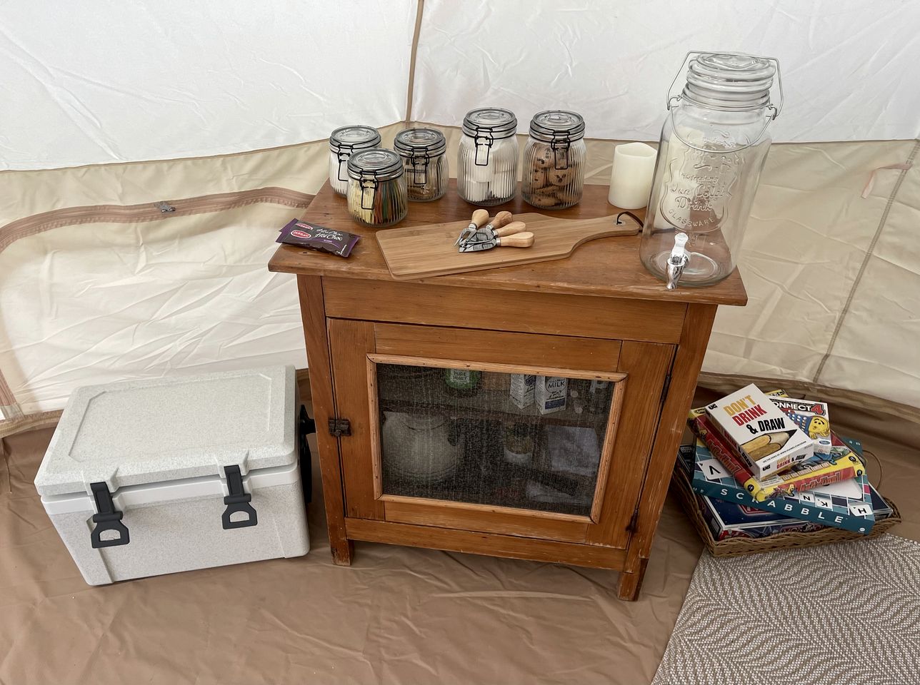 Enchanting Off-Grid Bell Tent Retreat for a Relaxing Romantic Getaway in Lilydale, Tasmania