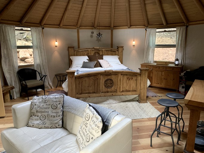 Yurts (United States of America, Weed, California)