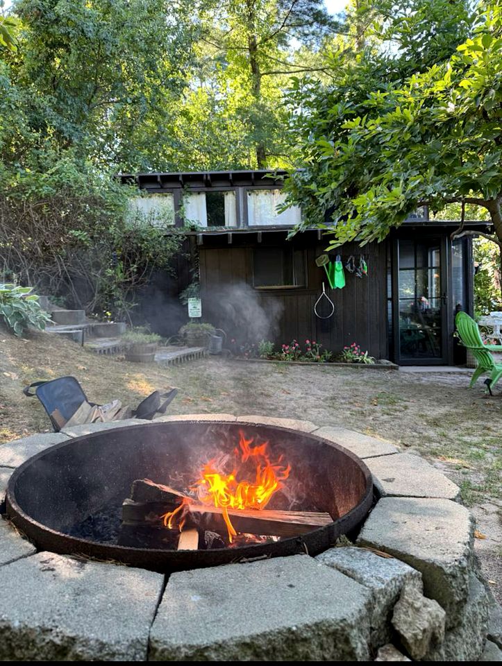 Cozy Lakeside Cottage with Private Beach Cove and Canoe Access near Cape Cod, Massachusetts