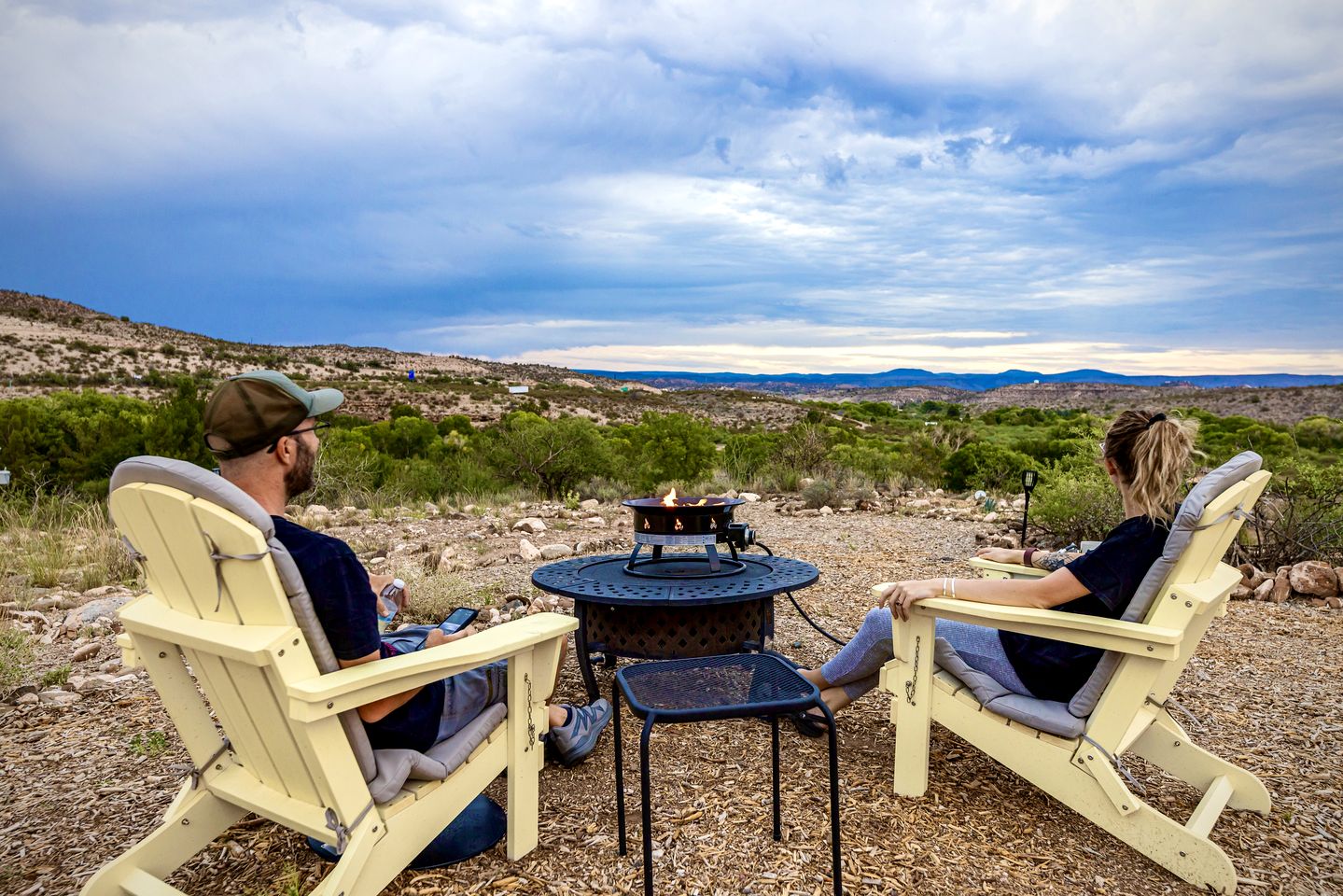 Amazing Unique Barrel Pod with Incredible Views for an Unforgettable Romantic Getaway near Lake Montezuma, Arizona