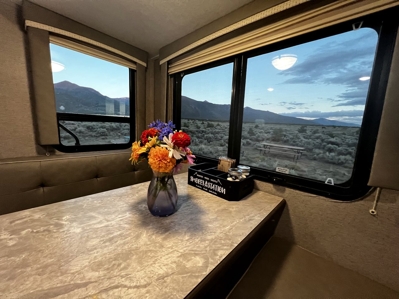 Spacious Camper on a Llama Rescue Ranch with Stunning Views near Questa, New Mexico