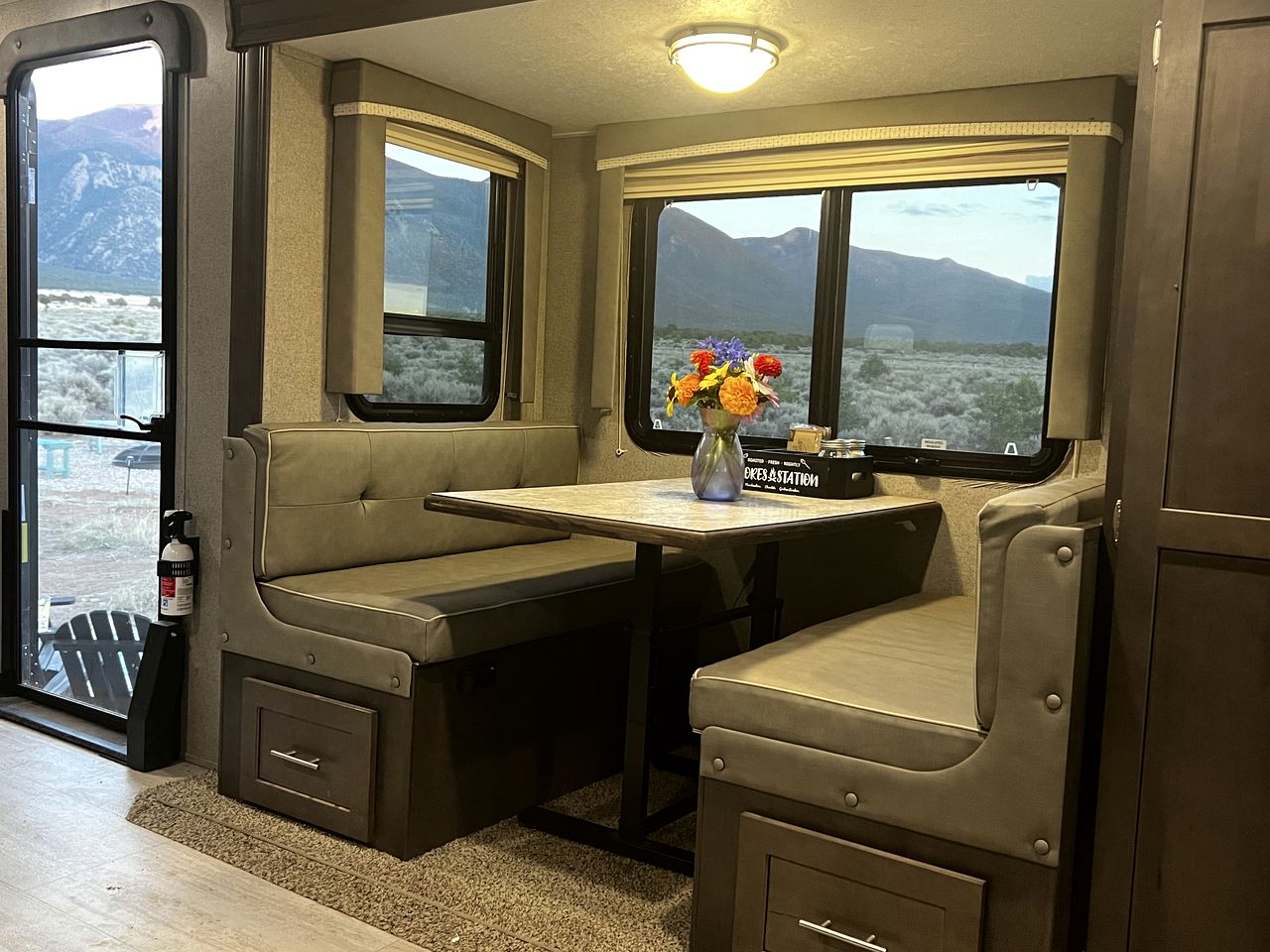 Spacious Camper on a Llama Rescue Ranch with Stunning Views near Questa, New Mexico