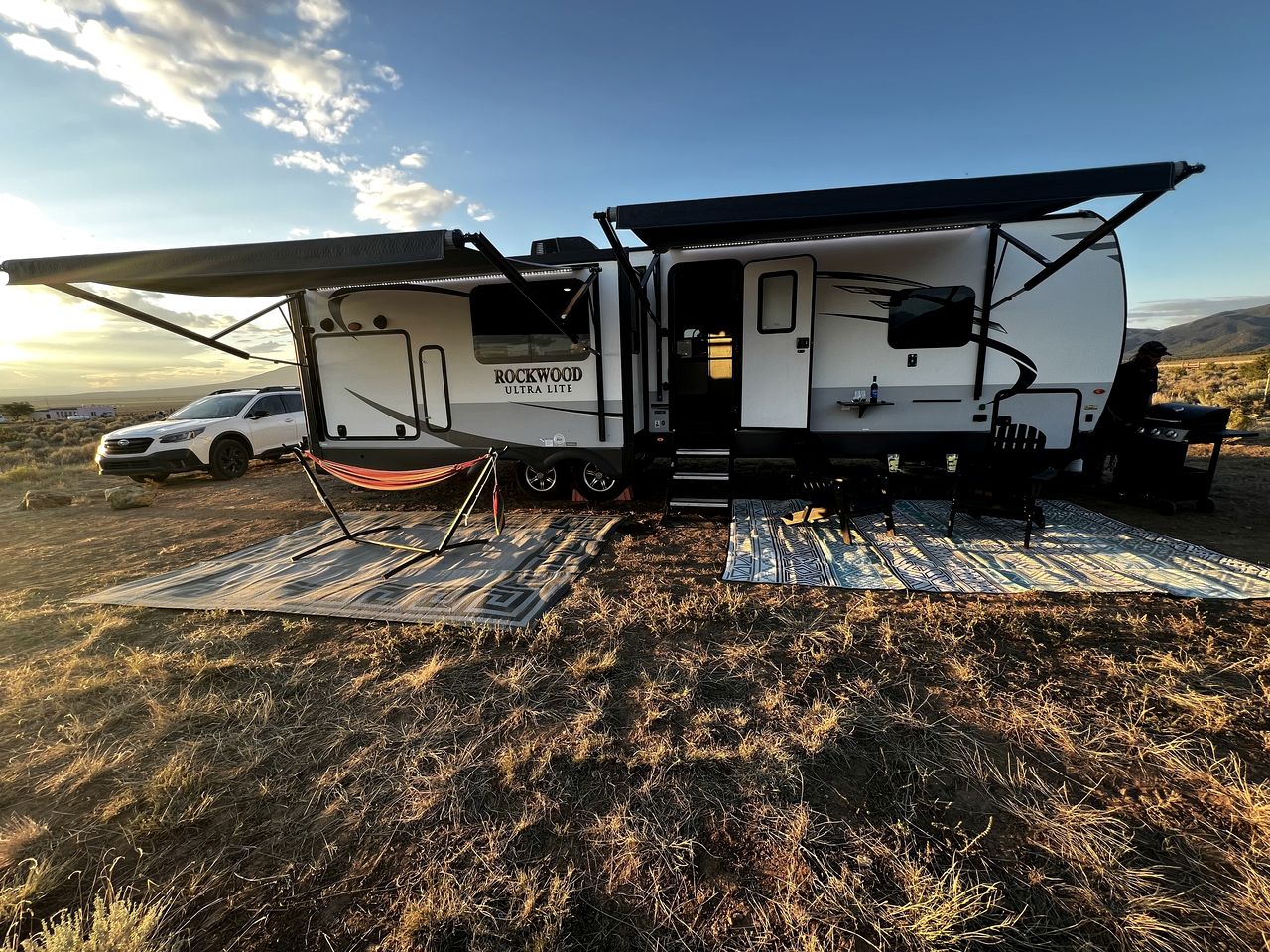 Spacious Camper on a Llama Rescue Ranch with Stunning Views near Questa, New Mexico