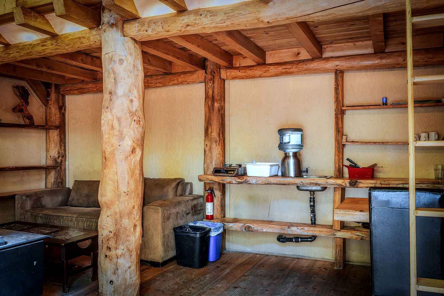 Beautiful Wooden Cabin Nestled in the Trees for a Peaceful Escape in Nature in Harrington, Quebec