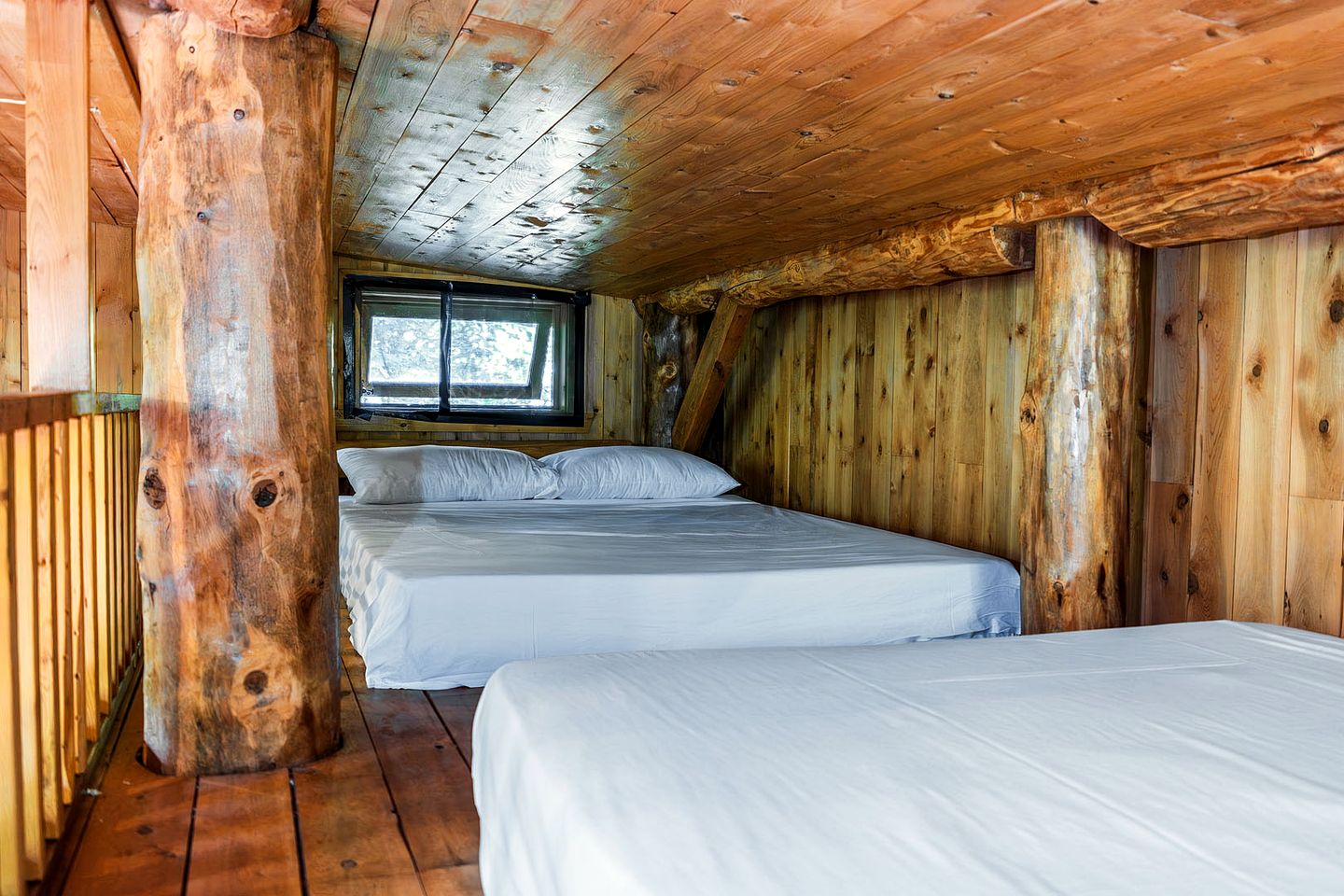 Beautiful Wooden Cabin Nestled in the Trees for a Peaceful Escape in Nature in Harrington, Quebec