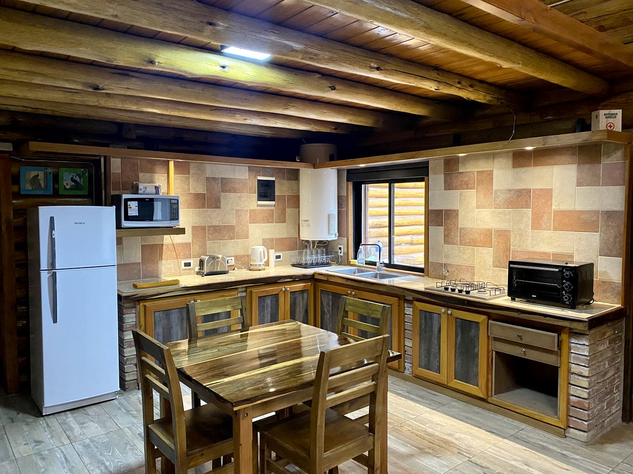 Gorgeous Log Cabin Surrounded by Nature for a Peaceful Escape in Mendoza, Argentina