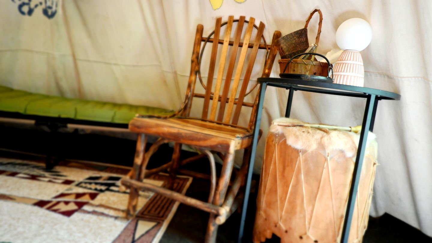 Stunning Authentic Tipi with Incredible Amenities for an Amazing Glamping Getaway near Fresno, Ohio