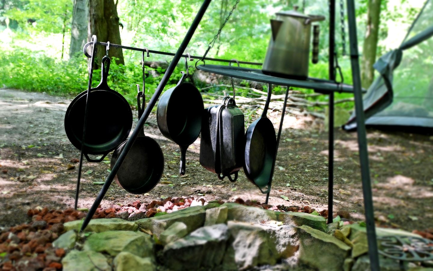 Stunning Authentic Tipi with Incredible Amenities for an Amazing Glamping Getaway near Fresno, Ohio