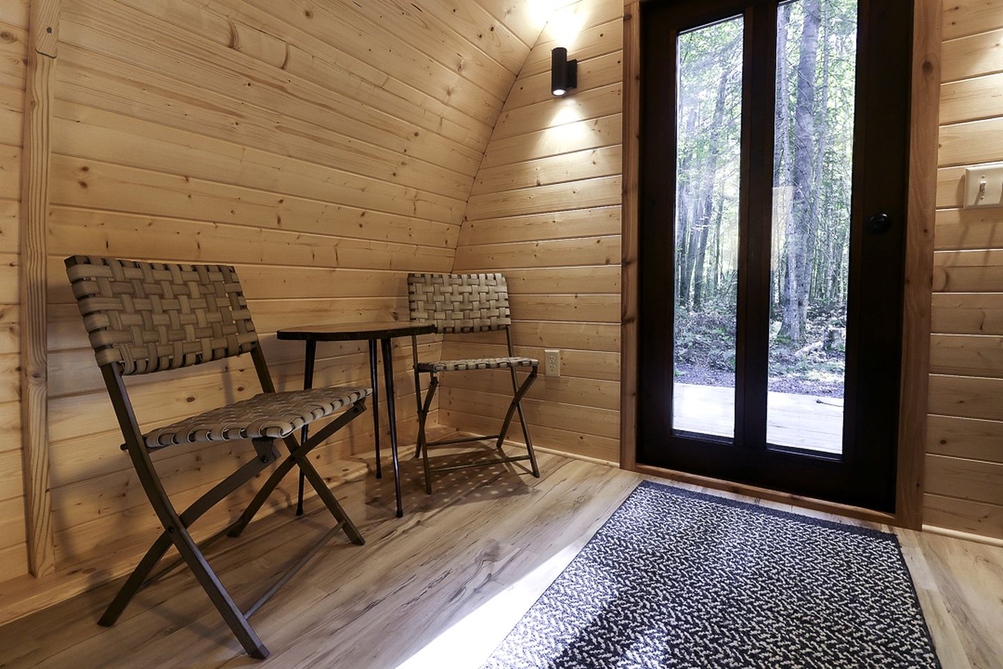 Beautiful Fir Grove Pod near Lake Superior for a Unique Romantic Escape in Nature near Washburn, Wisconsin