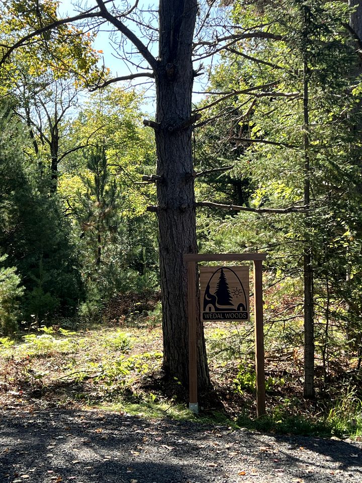 Beautiful Fir Grove Pod near Lake Superior for a Unique Romantic Escape in Nature near Washburn, Wisconsin