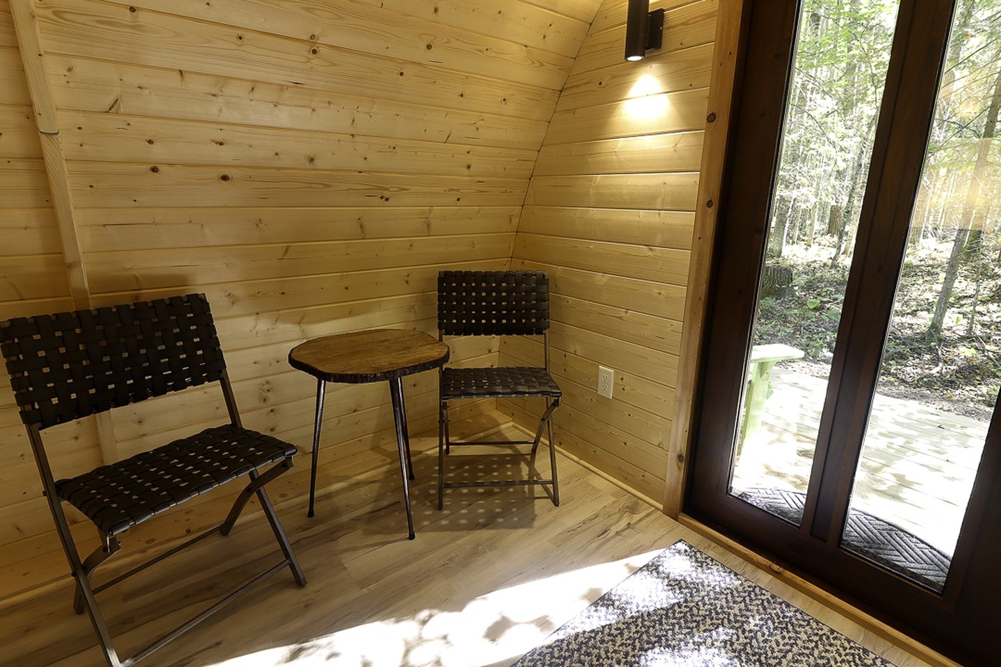 Gorgeous Birches Pod in the Woods for a Memorable Glamping Experience near Lake Superior in Wisconsin