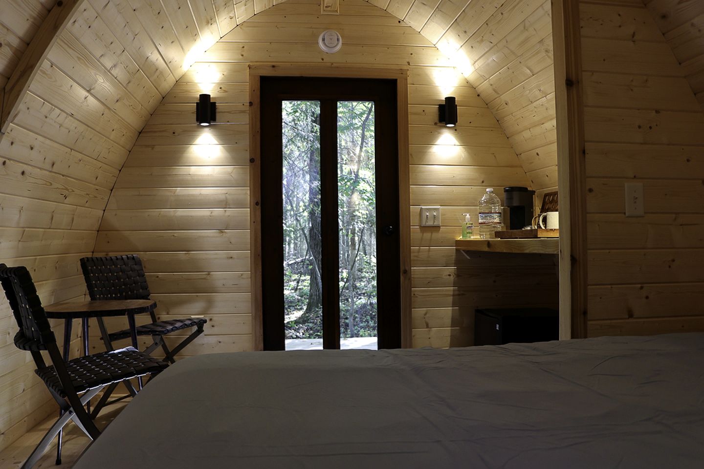 Gorgeous Birches Pod in the Woods for a Memorable Glamping Experience near Lake Superior in Wisconsin