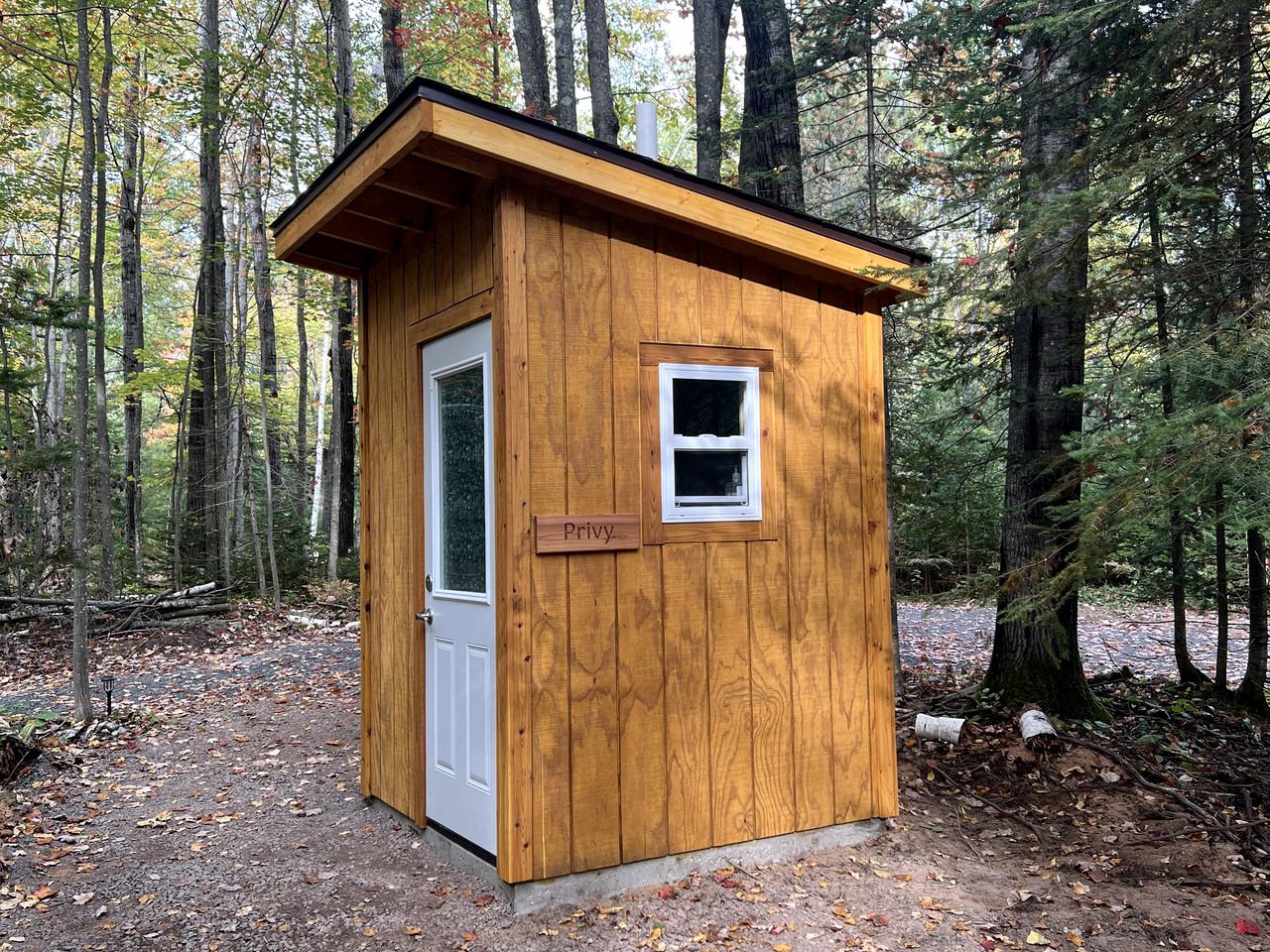 Luxurious White Pine Pod for Two Nestled in the Woods for an Unforgettable Glamping Getaway by Lake Superior in Wisconsin