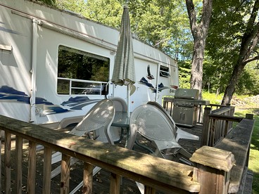 Secluded Camper with Deck and Grill by Fly Creek, New York - Photo 2