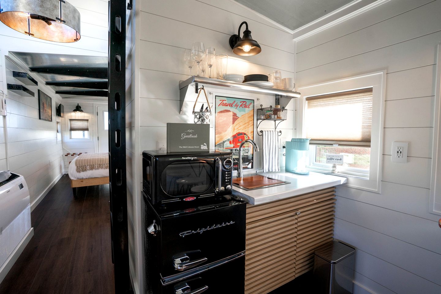 Gorgeous Historic Caboose for a Unique Getaway in Fredericktown, Missouri