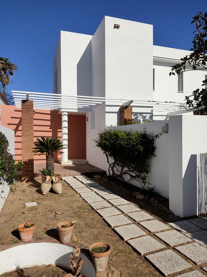 Beautiful Modern Beach House with Incredible Views for a Relaxing Coastal Escape in Cádiz, Spain