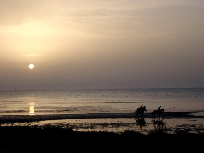 Beach Houses (Spain, Sanlucar de Barrameda, Andalusia)