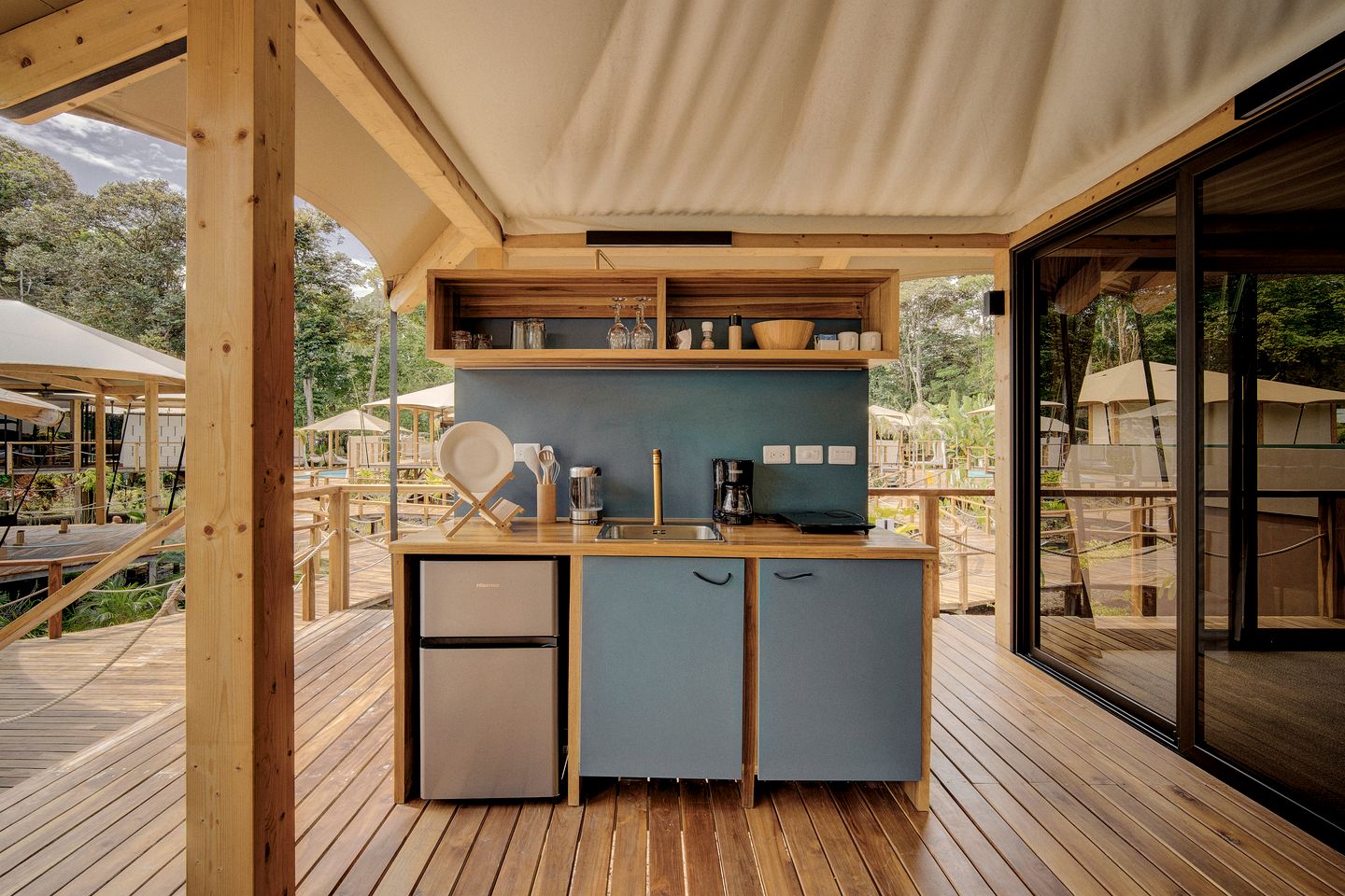 Luxurious Tented Villa in the Jungle in Limón for a Unique Retreat near Puerto Viejo de Talamanca, Costa Rica