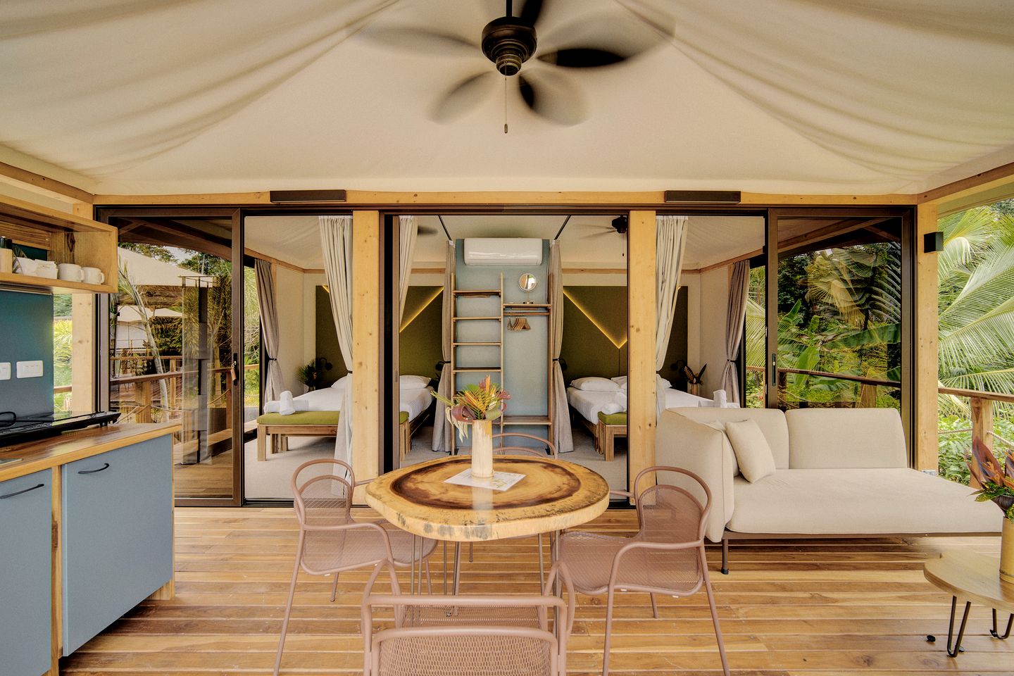 Luxurious Tented Villa in the Jungle in Limón for a Unique Retreat near Puerto Viejo de Talamanca, Costa Rica