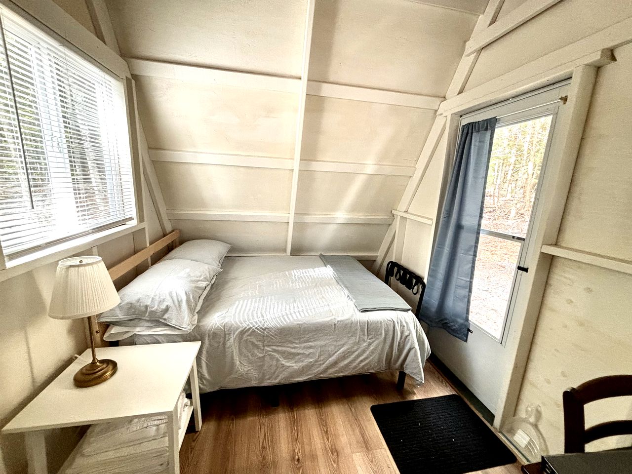 Gorgeous Vintage Airstream and Tiny House A-Frame Cabin with a Fabulous View near Acadia National Park