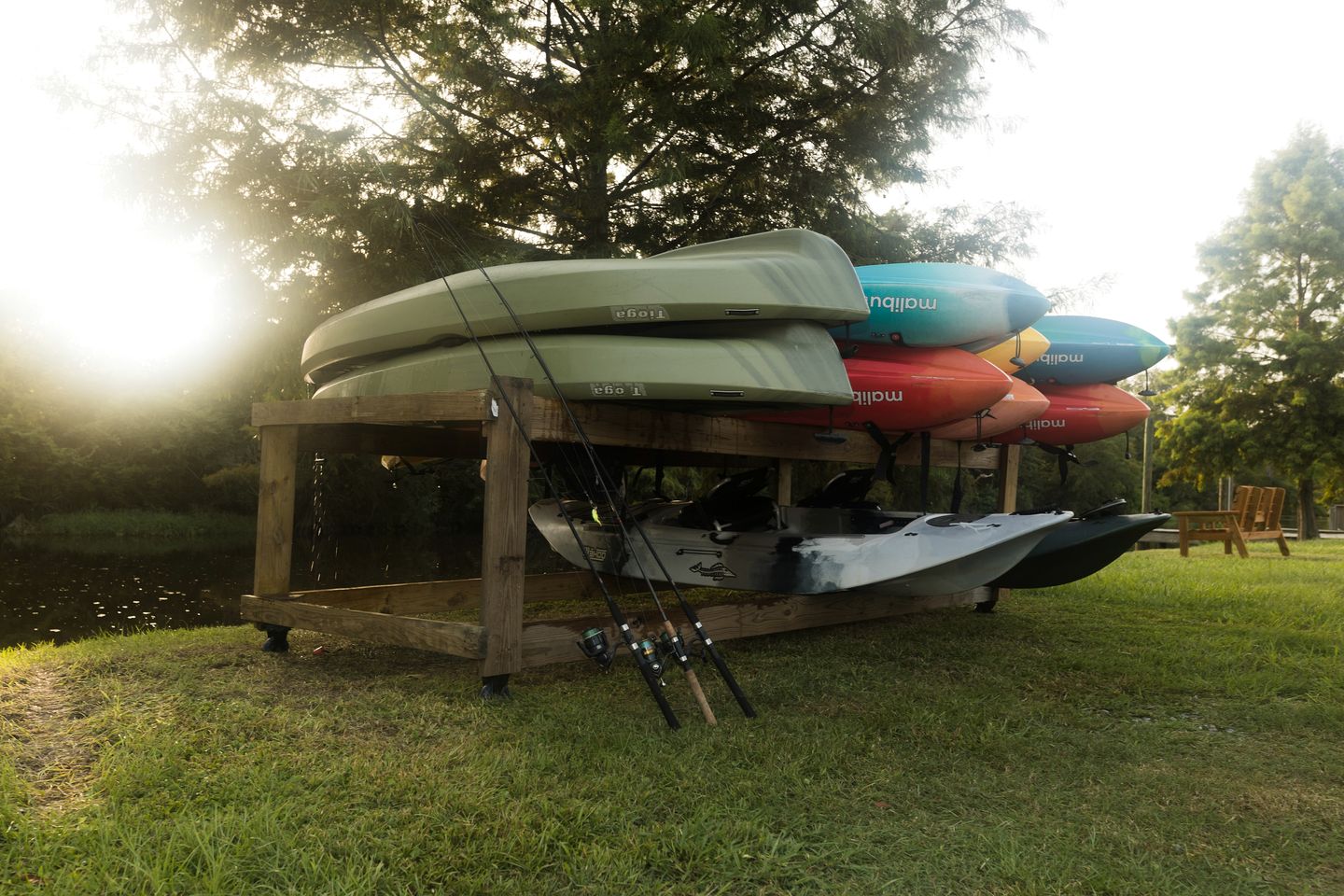 Luxurious Riverside Bell Tent for a Romantic Glamping Escape by the Calcasieu River in Westlake, Louisiana