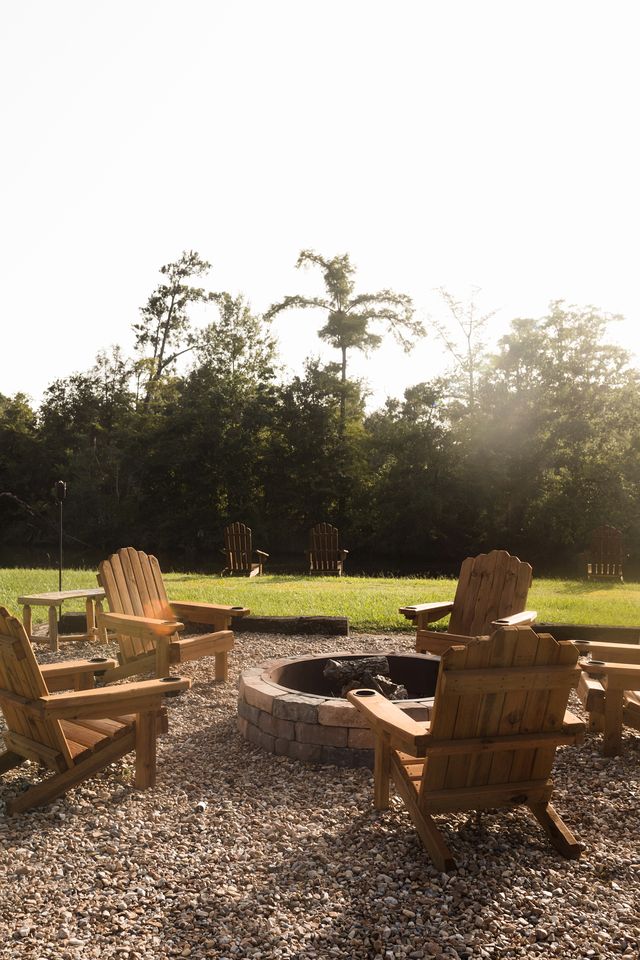 Luxurious Riverside Bell Tent for a Romantic Glamping Escape by the Calcasieu River in Westlake, Louisiana