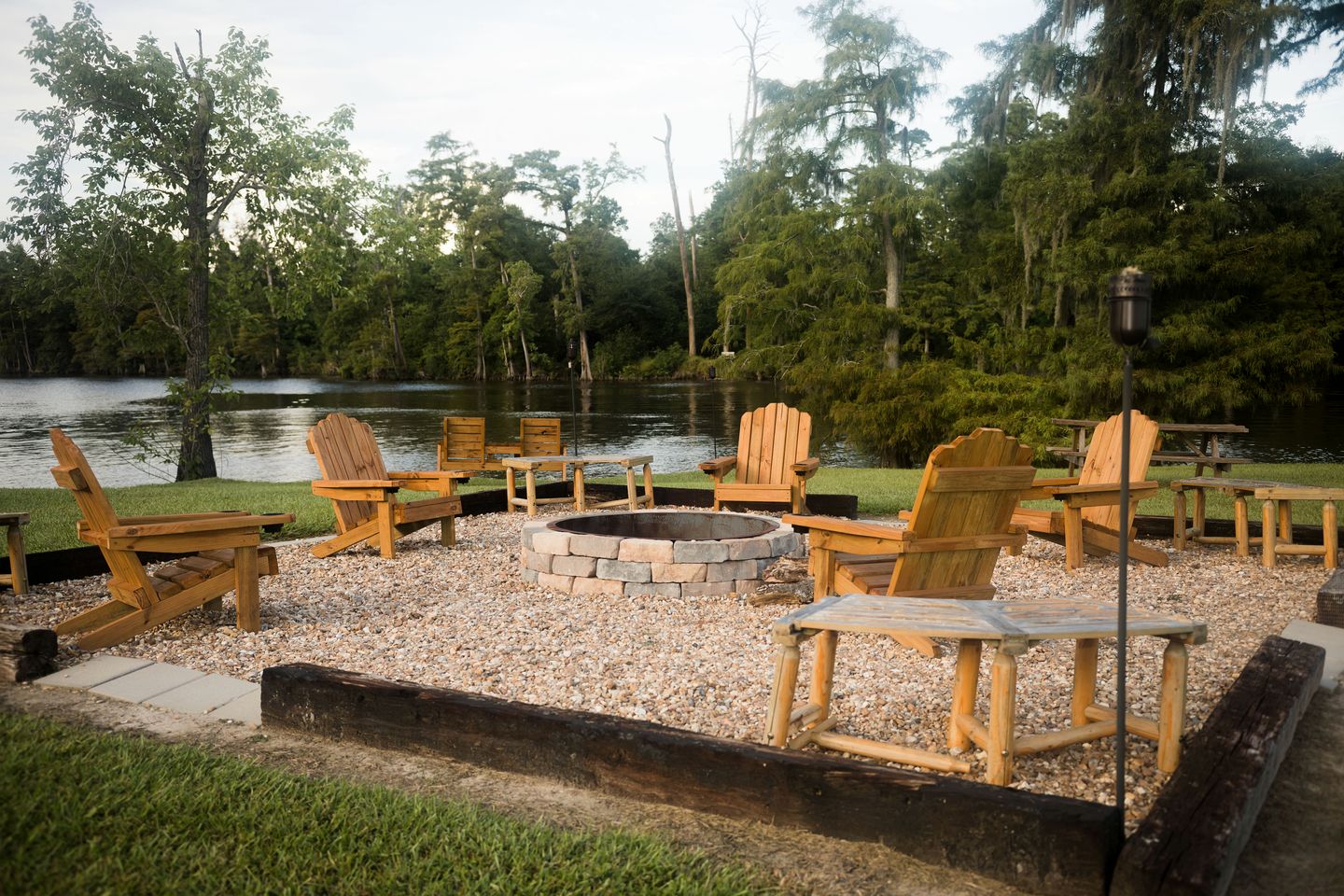 Luxurious Riverside Bell Tent for a Romantic Glamping Escape by the Calcasieu River in Westlake, Louisiana