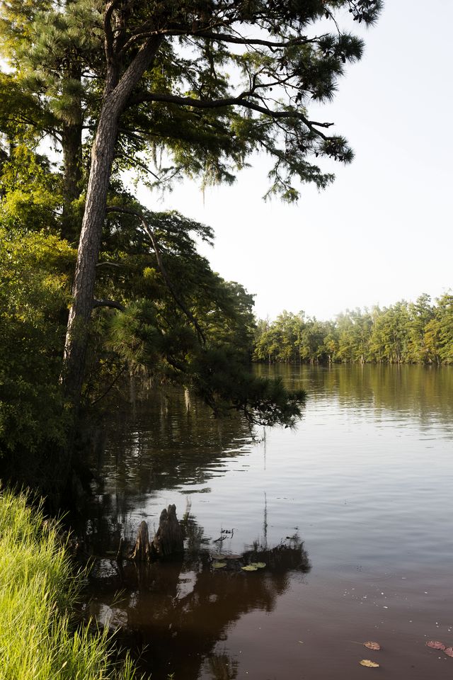 Luxurious Riverside Bell Tent for a Romantic Glamping Escape by the Calcasieu River in Westlake, Louisiana