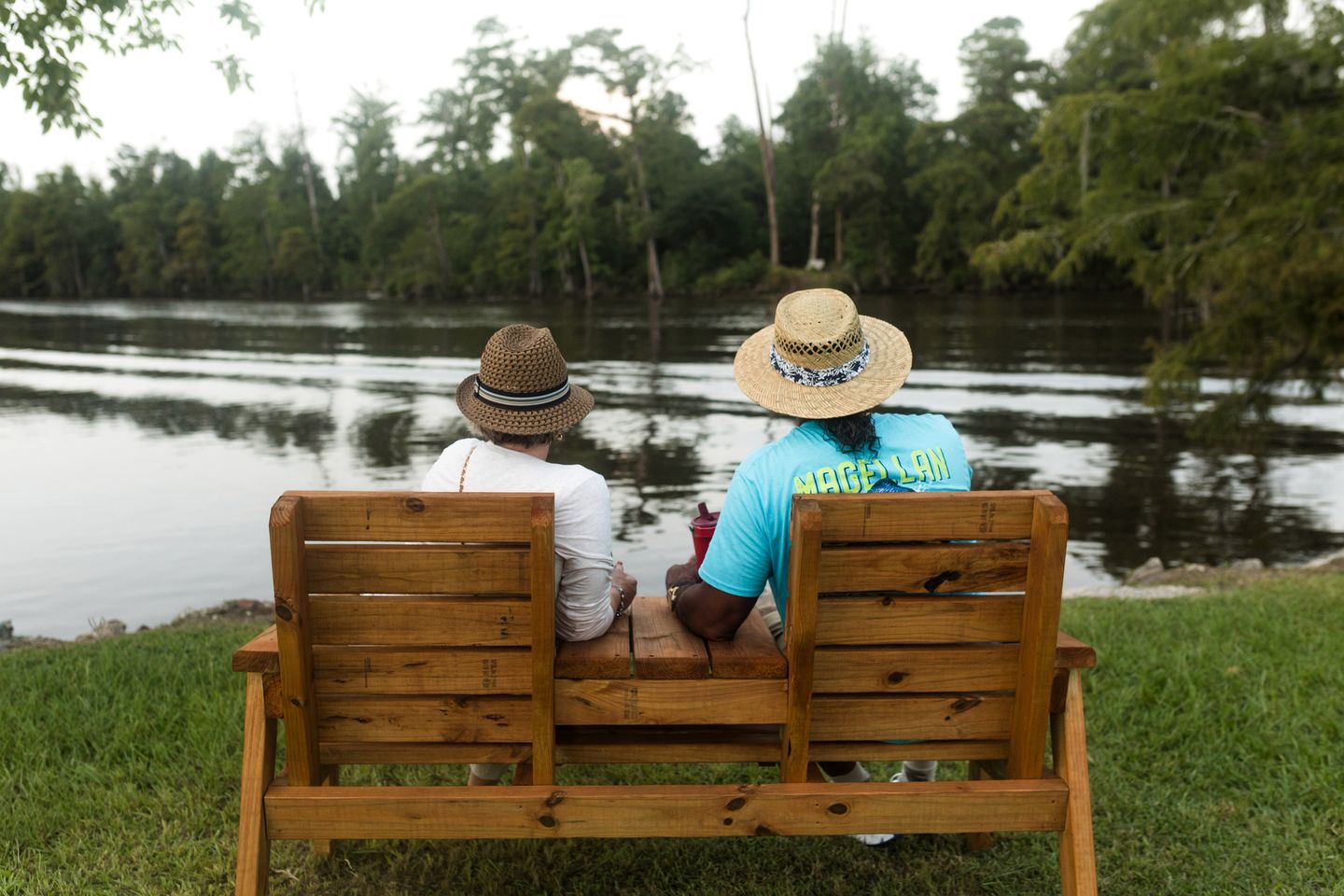 Luxurious Riverside Bell Tent for a Romantic Glamping Escape by the Calcasieu River in Westlake, Louisiana