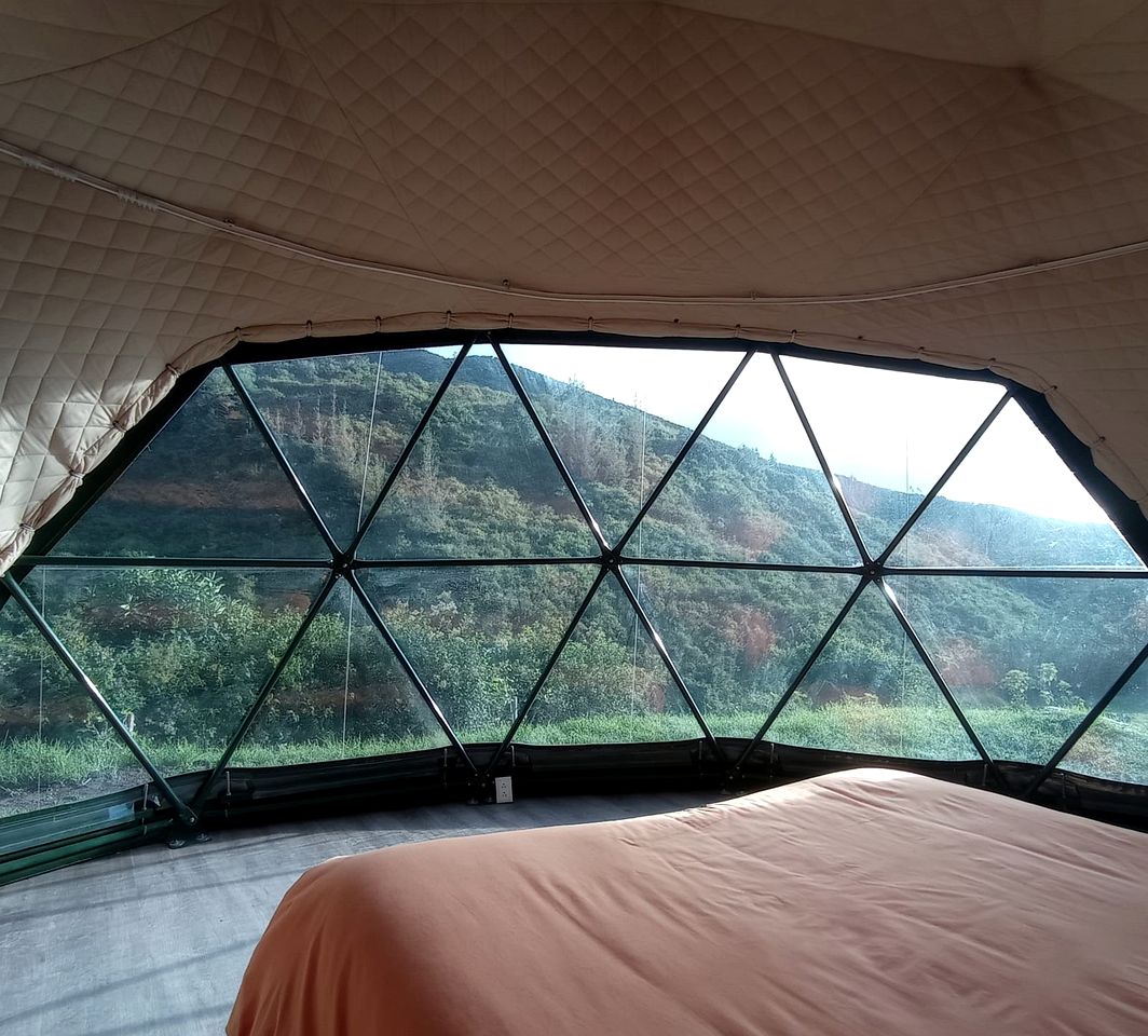 Beautiful Dome for a Unique Romantic Retreat in Peribuela, Ecuador