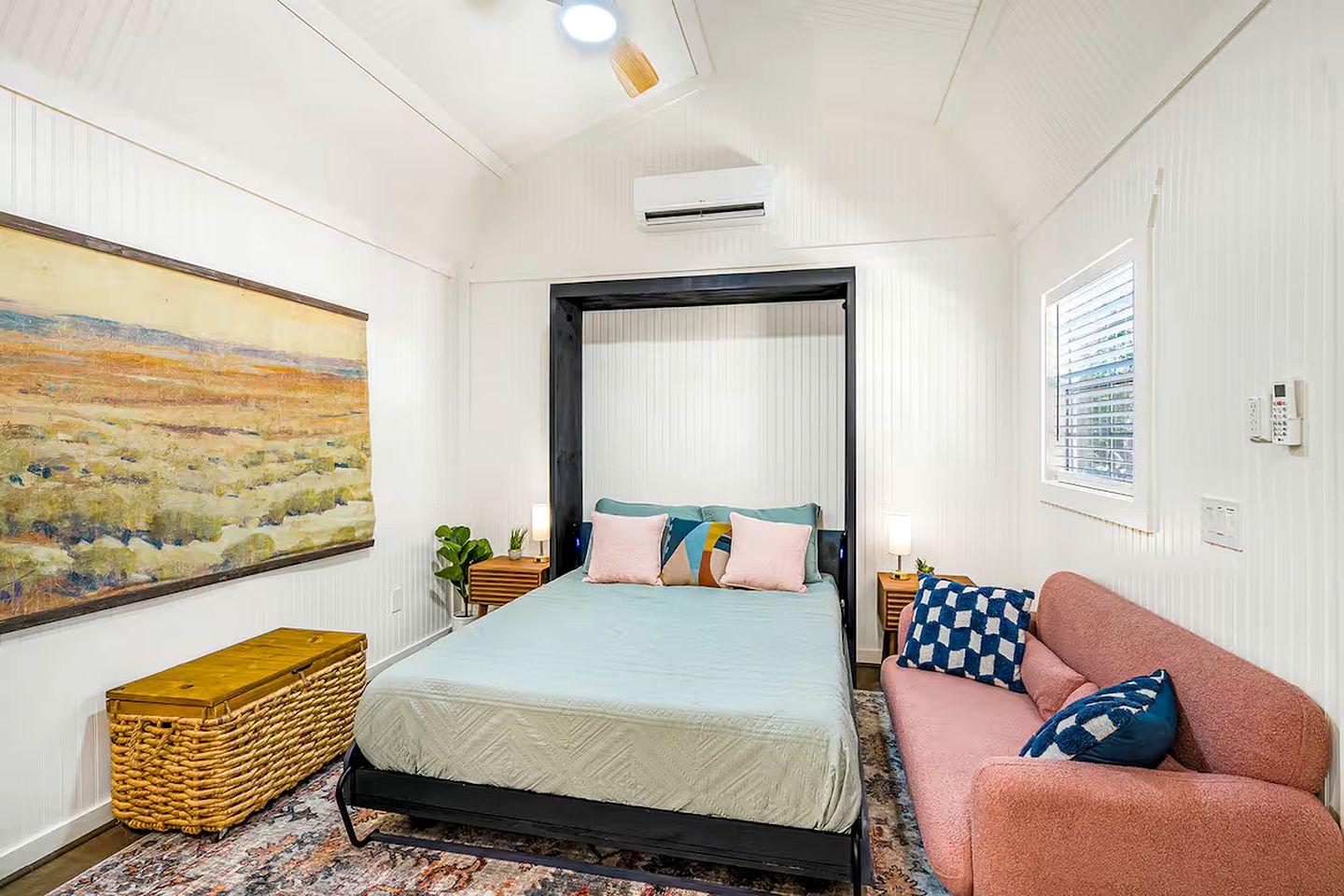 Romantic Tiny Casita Surrounded by Nature with Pool, Fire Pit, and Griddle near Driftwood, Texas