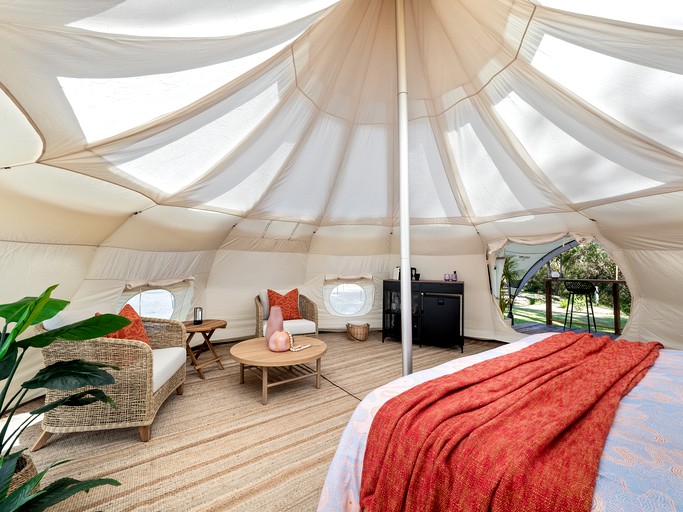 Stunning Bell Tent near Nannup for a Relaxing Glamping Getaway in Western Australia