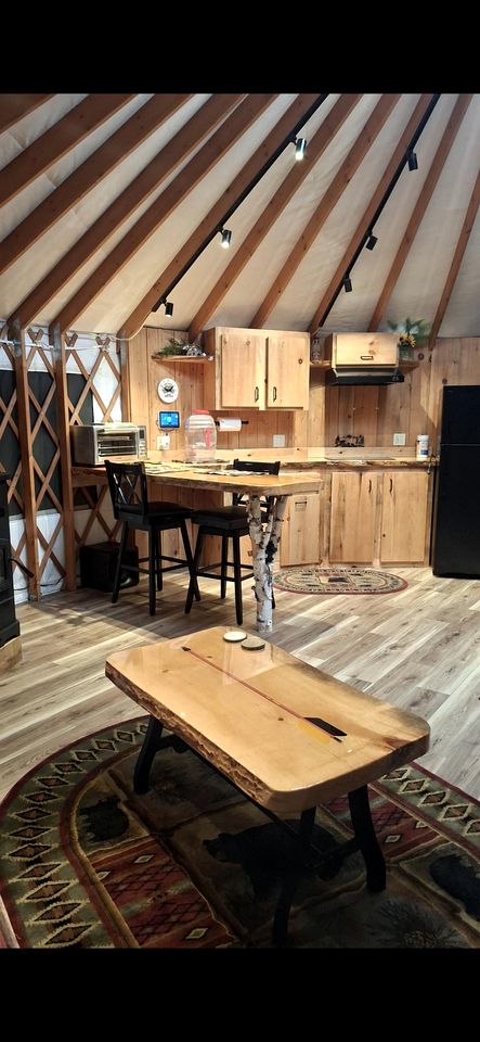 Gorgeous Yurt in the Adirondacks for a Unique Glamping Getaway near Minerva, New York