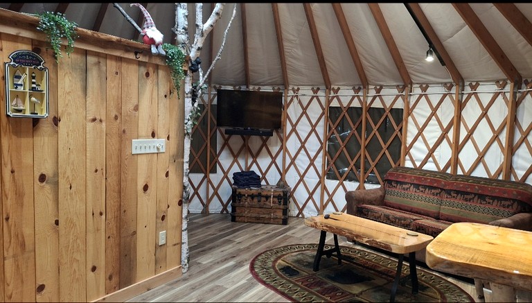 Yurts (United States of America, Minerva, New York)
