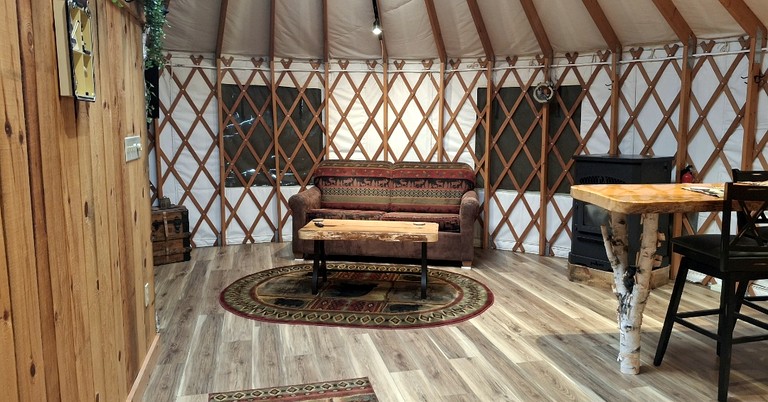 Yurts (United States of America, Minerva, New York)